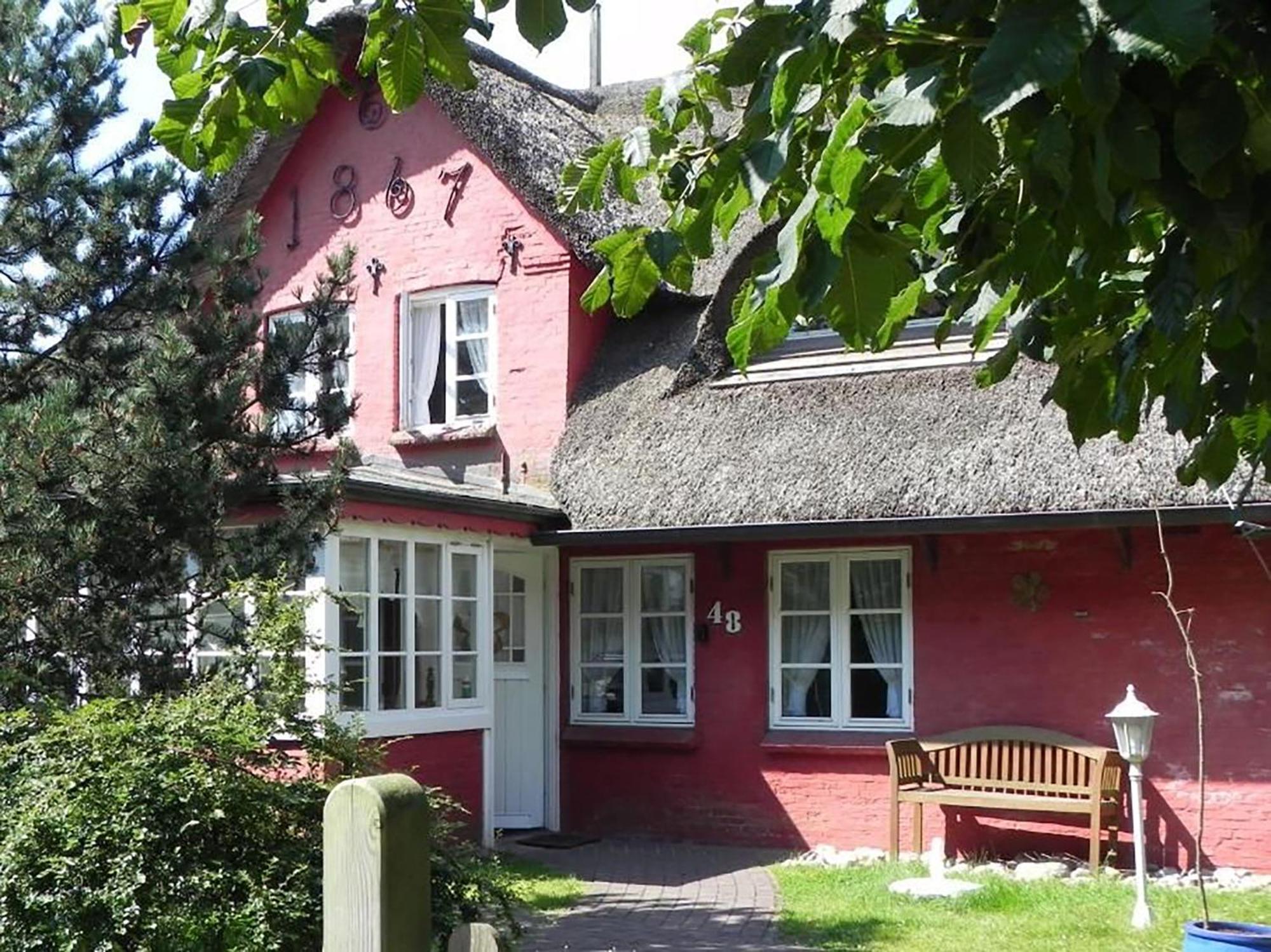 Hues Sanskiin Ferienwohnung *Aawerkant* Suddorf Eksteriør billede