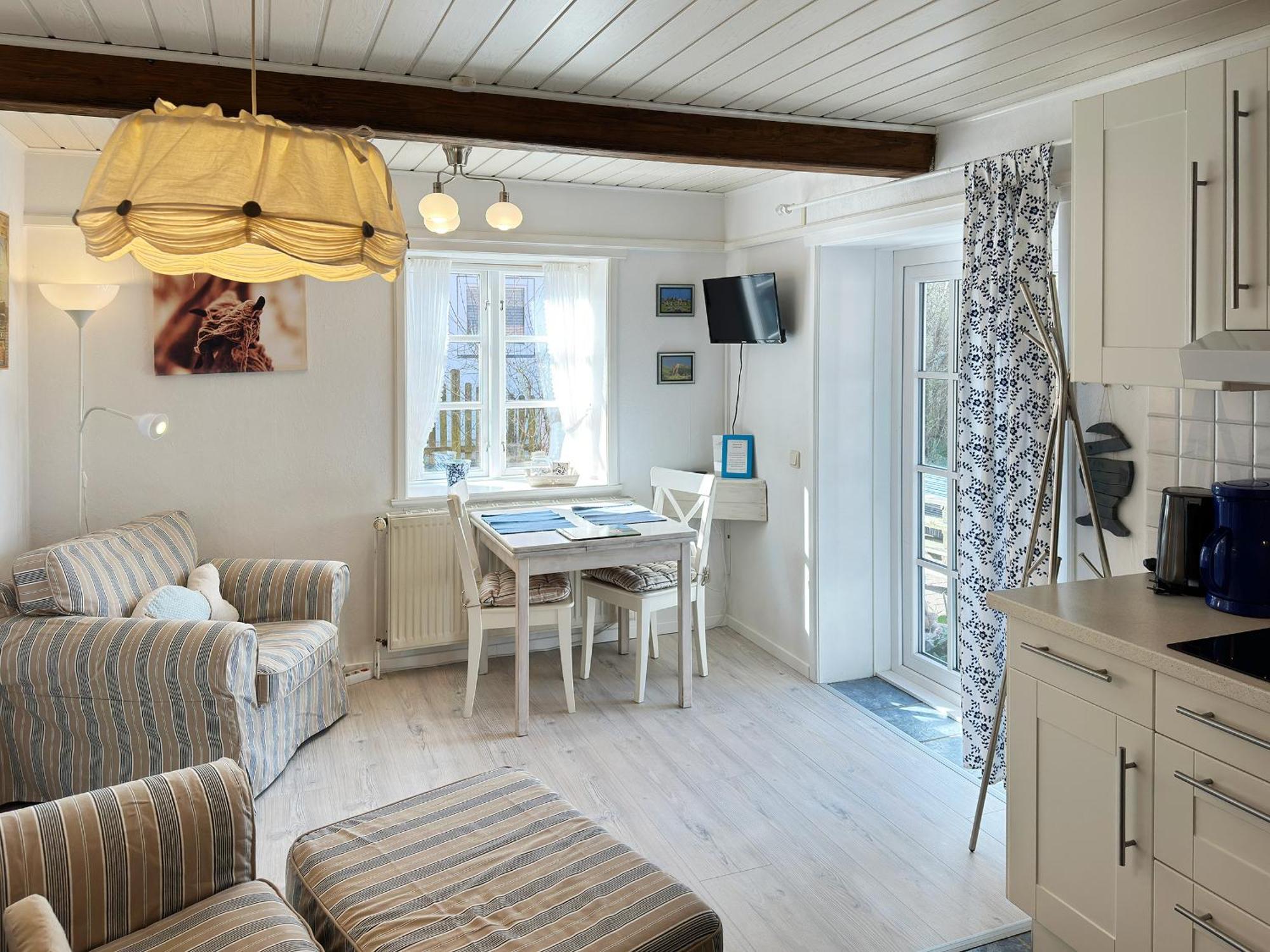 Hues Sanskiin Ferienwohnung *Aawerkant* Suddorf Eksteriør billede